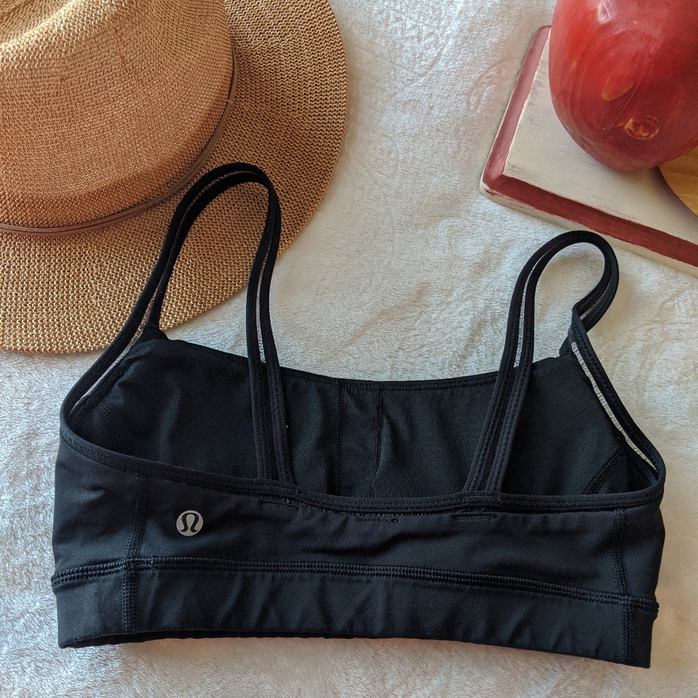 LULULEMON SPORTS BRA WITH MESH STRAPS
